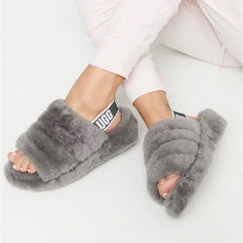 Ugg Fluff Yeah Platform Slide Slipper